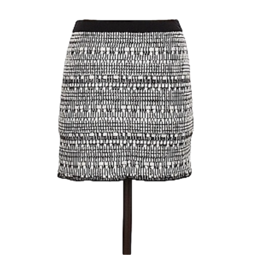 Helmut Lang Pattern Mini Skirt - Women’s Size P (Petite)